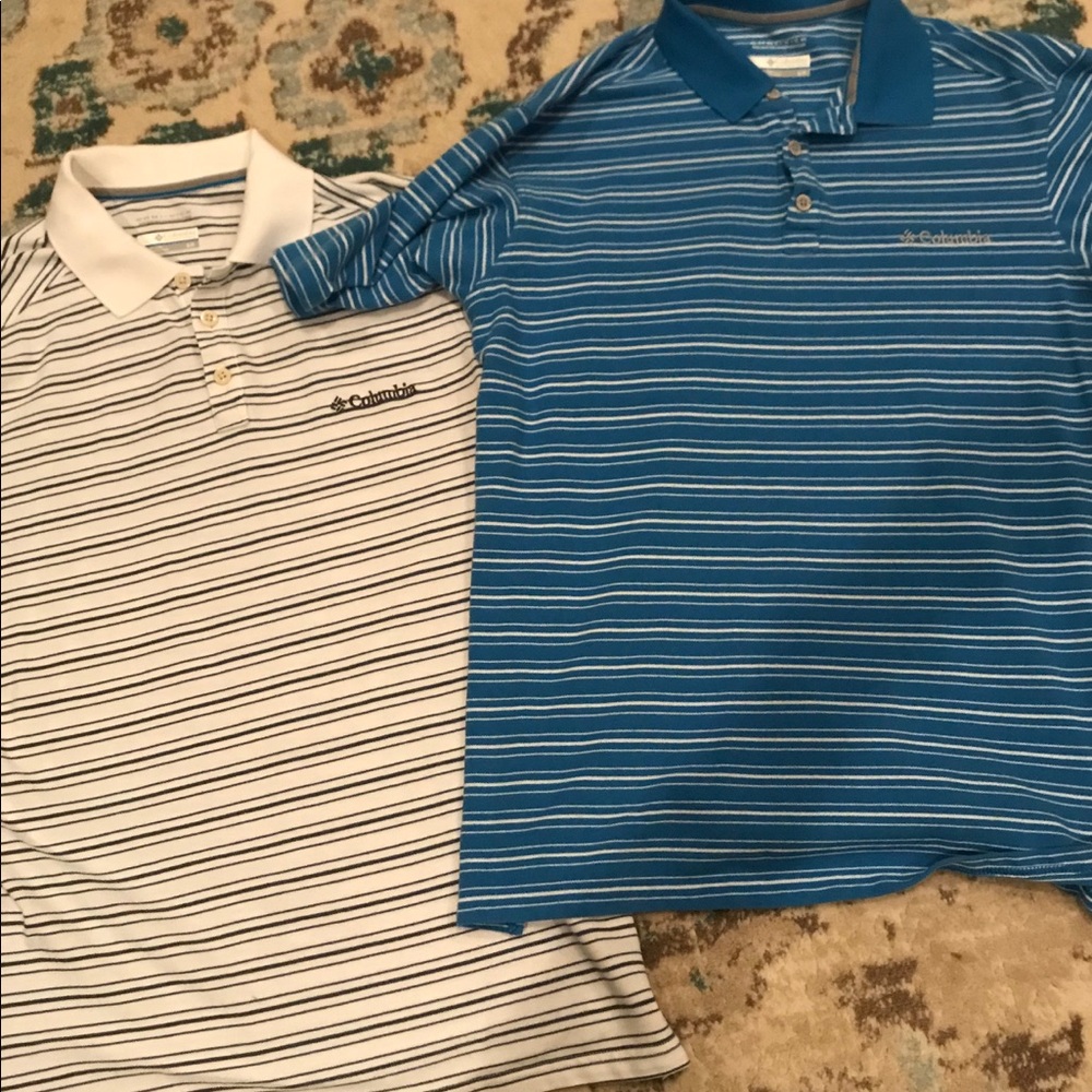 Columbia collar shirts